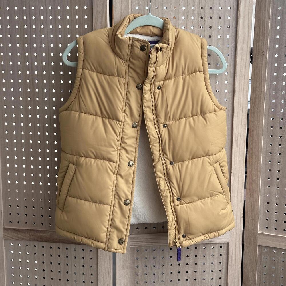 Mini Boden Puffer Vest Sz 11-12